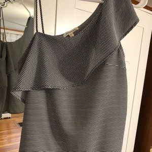 One Shoulder Flowy Top